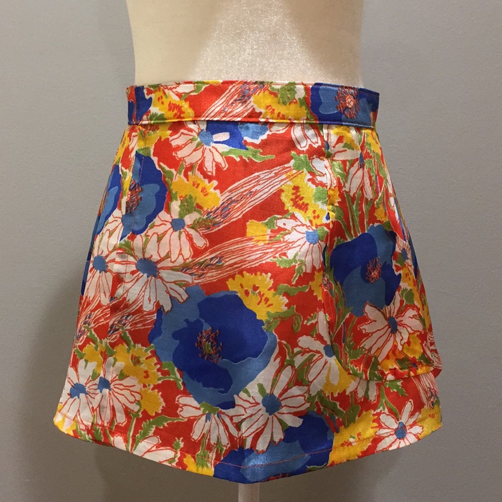 Vintage Floral Skirt